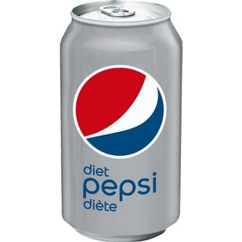 Pepsi diete 355 ml 12/caisse