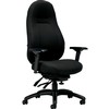 Fauteuil obusforme elite noir basics