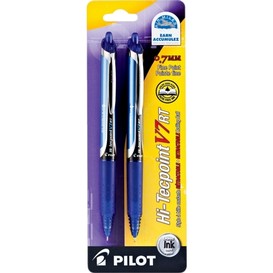 2/pqt stylo billeroul med bleu hi-tecpoi