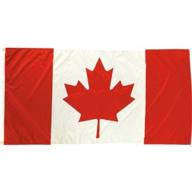 Drapeau 72x36 canadien durapoly