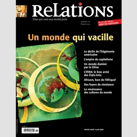 Relations. no. 770, janvier-février 2014