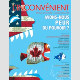 L'inconvénient. no. 60, printemps 2015