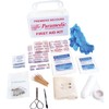 Trousse 1er soins blanc 124pces/tr