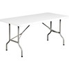 Table pliante 30x60 granite