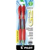 2/pqt stylo retr.gel med rouge g2