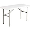 Table pliante 24x48 granite blanc
