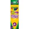 Crayons de couleur de crayola 8/pqt asso