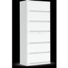 Armoire extr fermee 6tabl blc