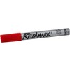 12/bte marqueur perm.redimark rouge