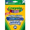 24/pqt marqueur mince lavable crayola