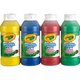 Peinture lavable 473ml asst crayola