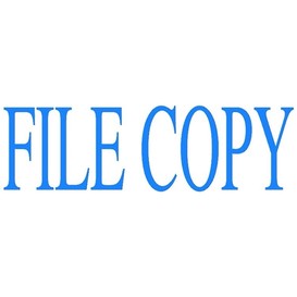 Timbre file copy trodat