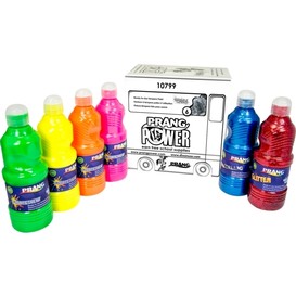 Peint pae tempera fluo 473ml 6/bte