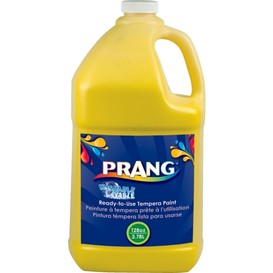 Peint. tempera liquide jaune 3,79 l