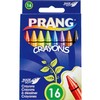 16/pqt crayon cire prang assortie