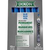 12/bte marqueur perm.redimark bleu