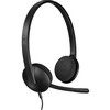 Casque d'ecoute stereo usb h340