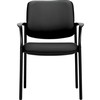 Fauteuil d'invite eor cuir noir