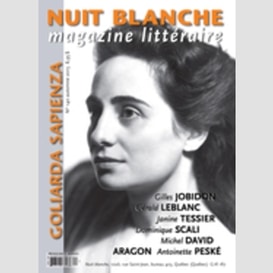 Nuit blanche, magazine littéraire. no. 140, automne 2015