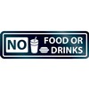 Affiche 8x2 ang no food/drink