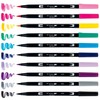 Stylo dble pte gal ass 10/p tombow