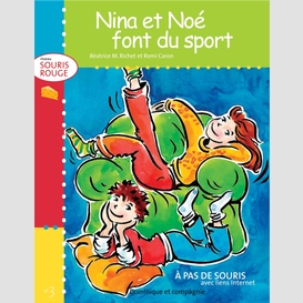 Nina et noé font du sport