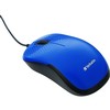 Souris silent optique fil bleu