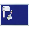 Tabl affichage tissu 18x24 po bleu