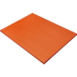 Papier bricol 18x24 orange 50/pqt