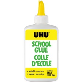 Colle ecole blanche 245 ml uhu