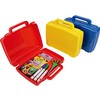 Valise range 5x7x2 bleu deflecto