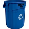 Cont recy 75,7 l brute rubbermaid