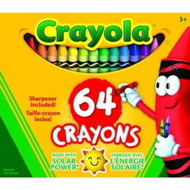 64/pqt crayon couleur crayola cire