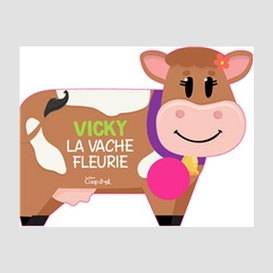 Vicky la vache fleurie