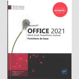 Microsoft office 2021 foctions de base
