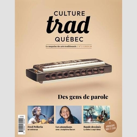 Culture trad québec. no. 2, 2023