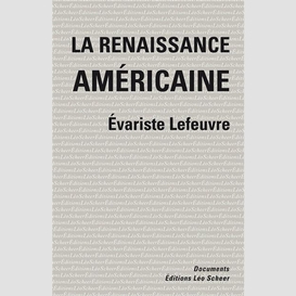 La renaissance américaine