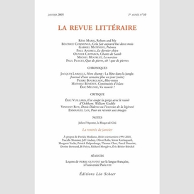 La revue littéraire n°10