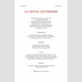 La revue littéraire n°12