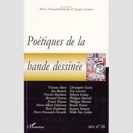 Poétiques de la bande dessinée