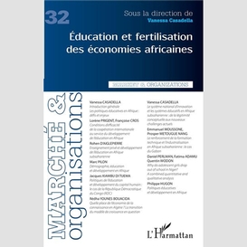 Education et fertilisation des économies africaines