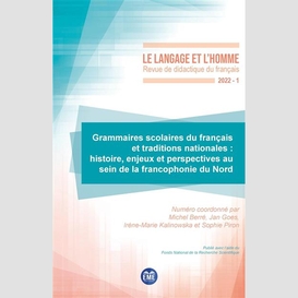 Grammaires scolaires du français et traditions nationales