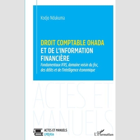 Droit comptable ohada et de l'information financière