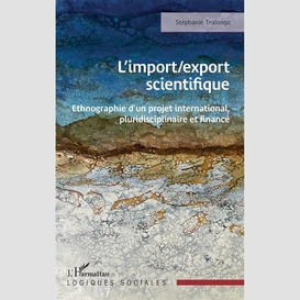 L'import/export scientifique