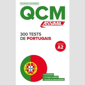 Qcm 300 tests de portugais niveau a2
