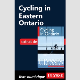 Cycling in eastern ontario