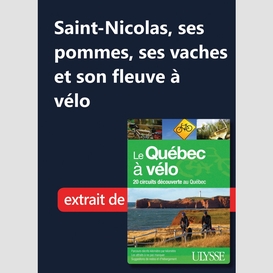 Saint-nicolas, ses pommes, ses vaches et son fleuve à vélo