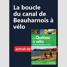 La boucle du canal de beauharnois à vélo