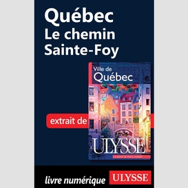 Québec - le chemin sainte-foy