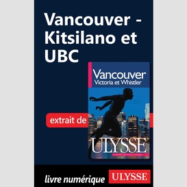 Vancouver - kitsilano et ubc